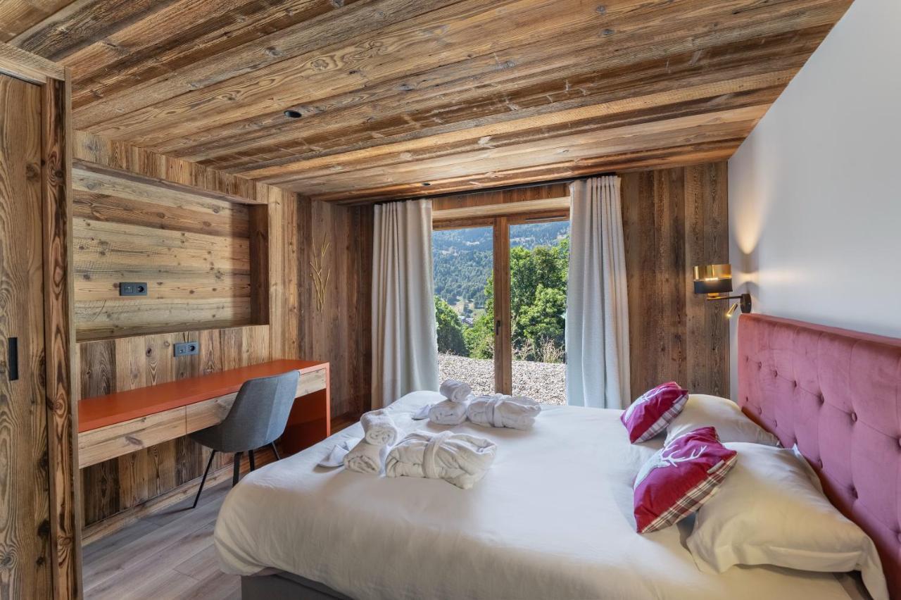 Chalet Carriaz Meribel Village 14Pers A 5Min A Pieds Des Pistes Et Commerces Les Allues Luaran gambar